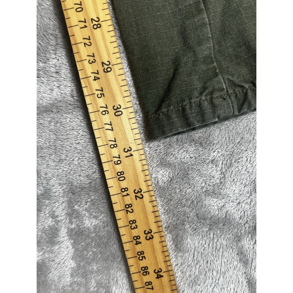 Dickies Cargo Pants Womens 22W Relaxed bootcut Baggy 90s Grudge Military *read - Picture 10 of 11